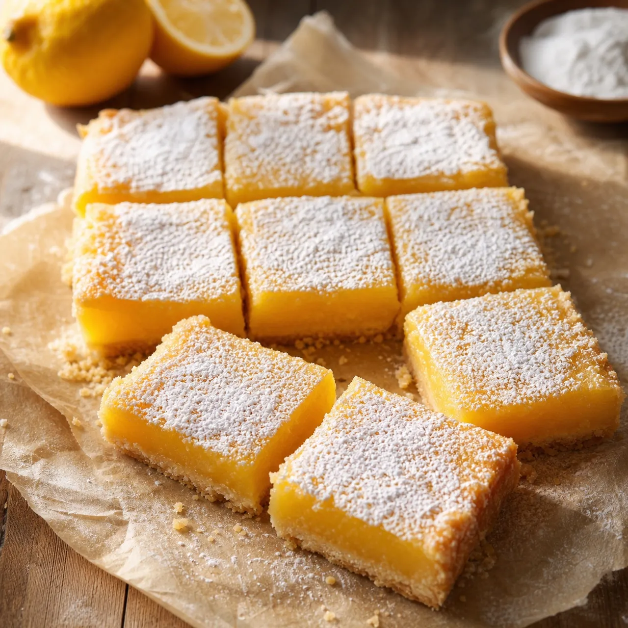 Lemon Bars — Bakery recipe