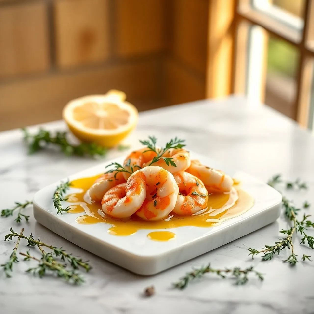 Lemon Garlic Mediterranean Shrimp — Mediterranean recipe