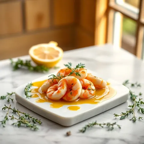 Lemon Garlic Mediterranean Shrimp
