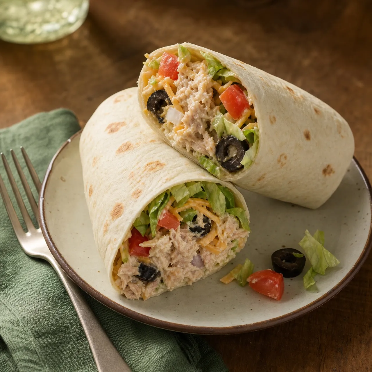 Linda's Tuna Burritos — Lunch & Snacks recipe