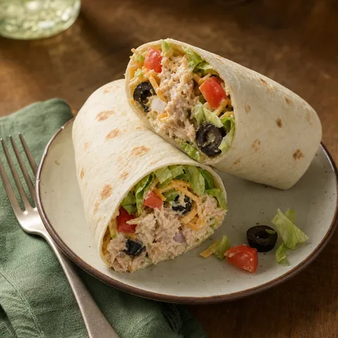 Linda's Tuna Burritos — Lunch & Snacks recipe