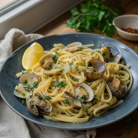 Linguine alle Vongole — Seafood recipe