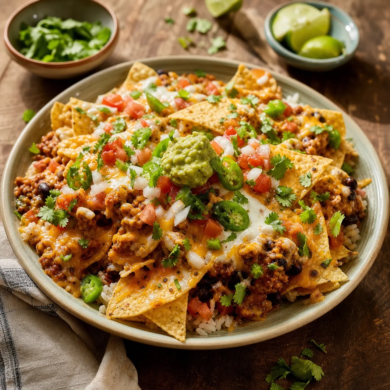 Loaded Nachos Supreme — Tex Mex recipe