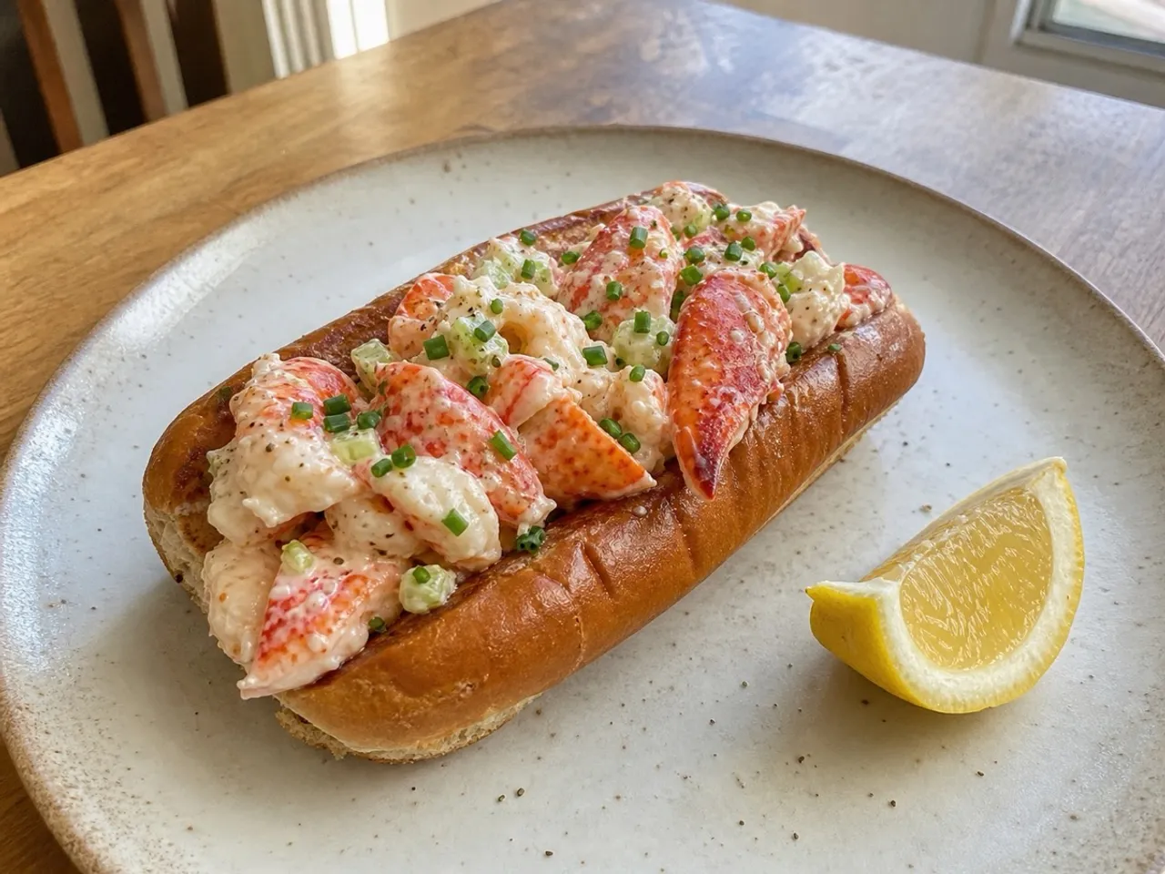Lobster Roll — served