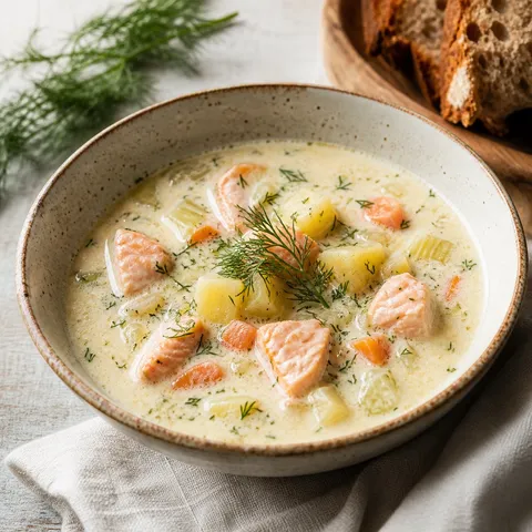 Lohikeitto — Nordic recipe