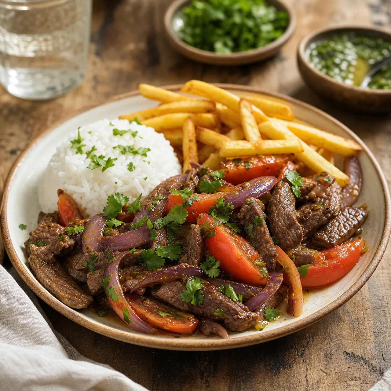 Lomo Saltado — South American recipe