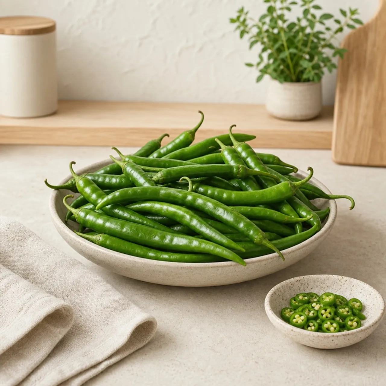 Long Green Chilies — Food Lens