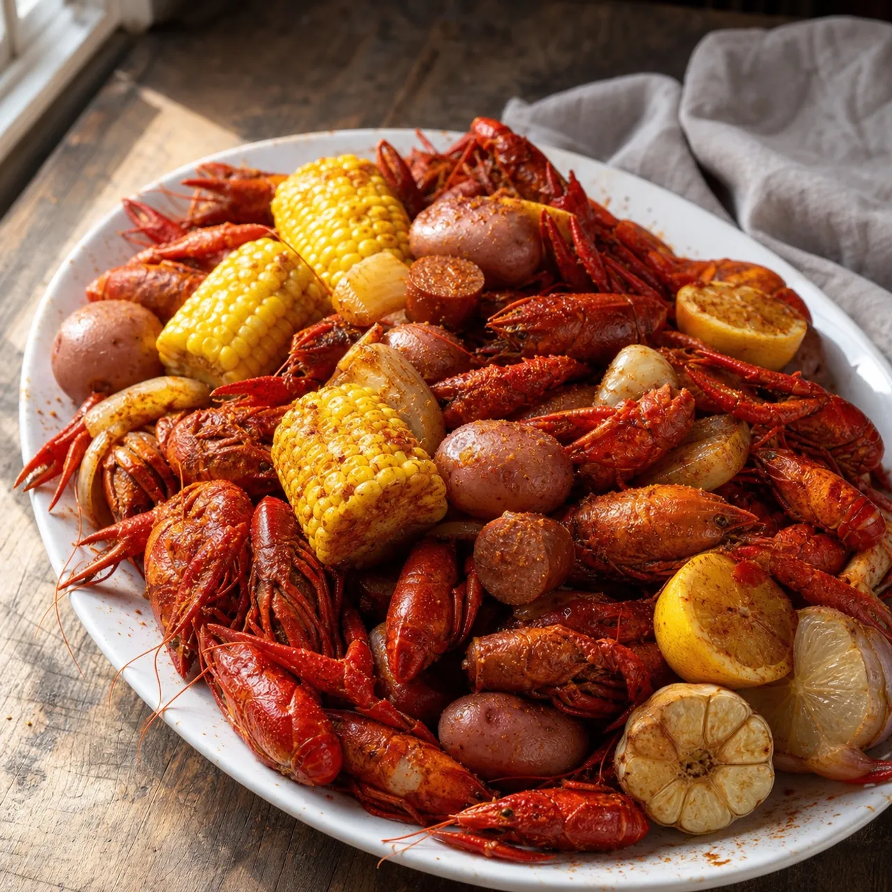 Louisiana Crawfish Boil — Southern Soul Food recipe