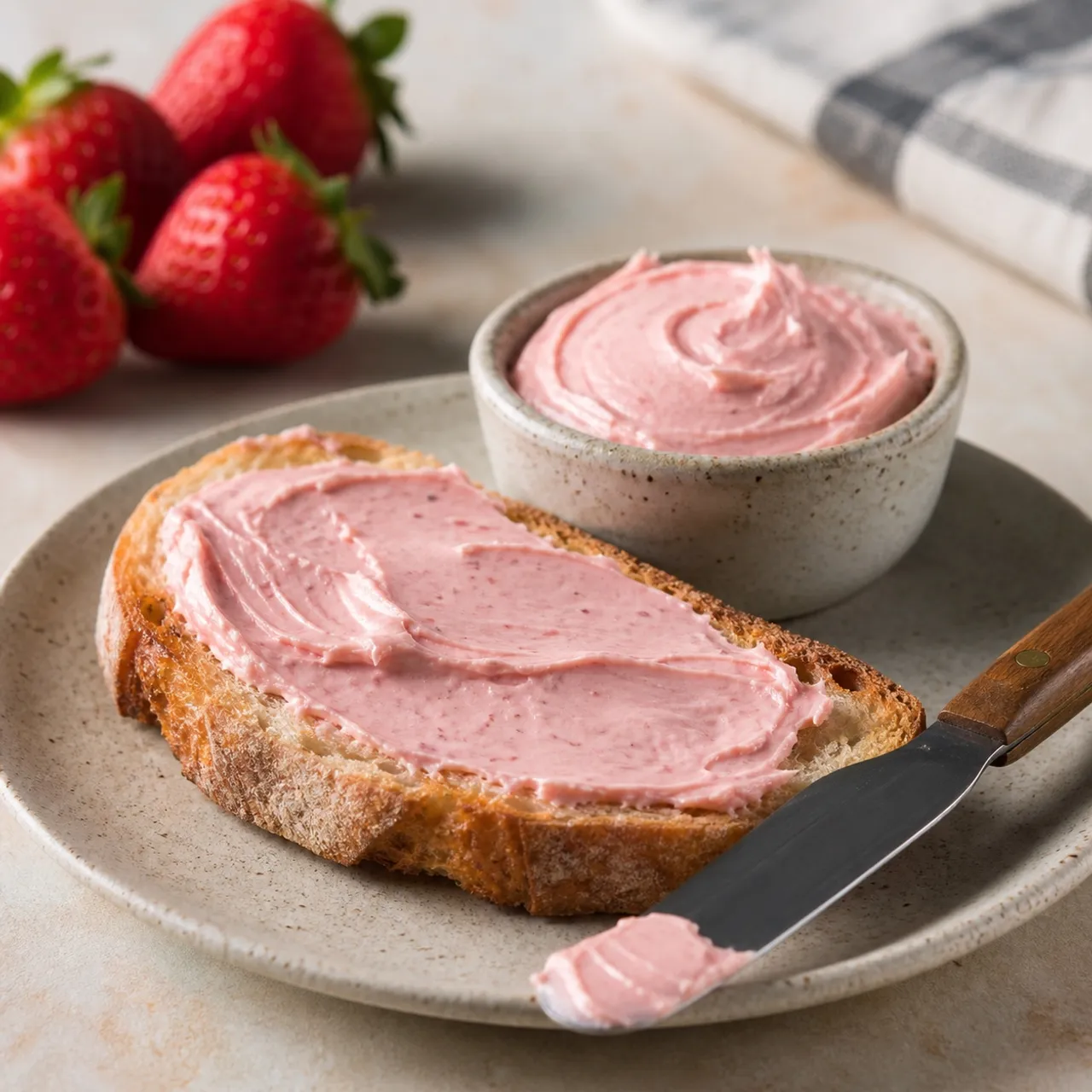 Low-Fat Strawberry Butter — Sauces & Dressings recipe