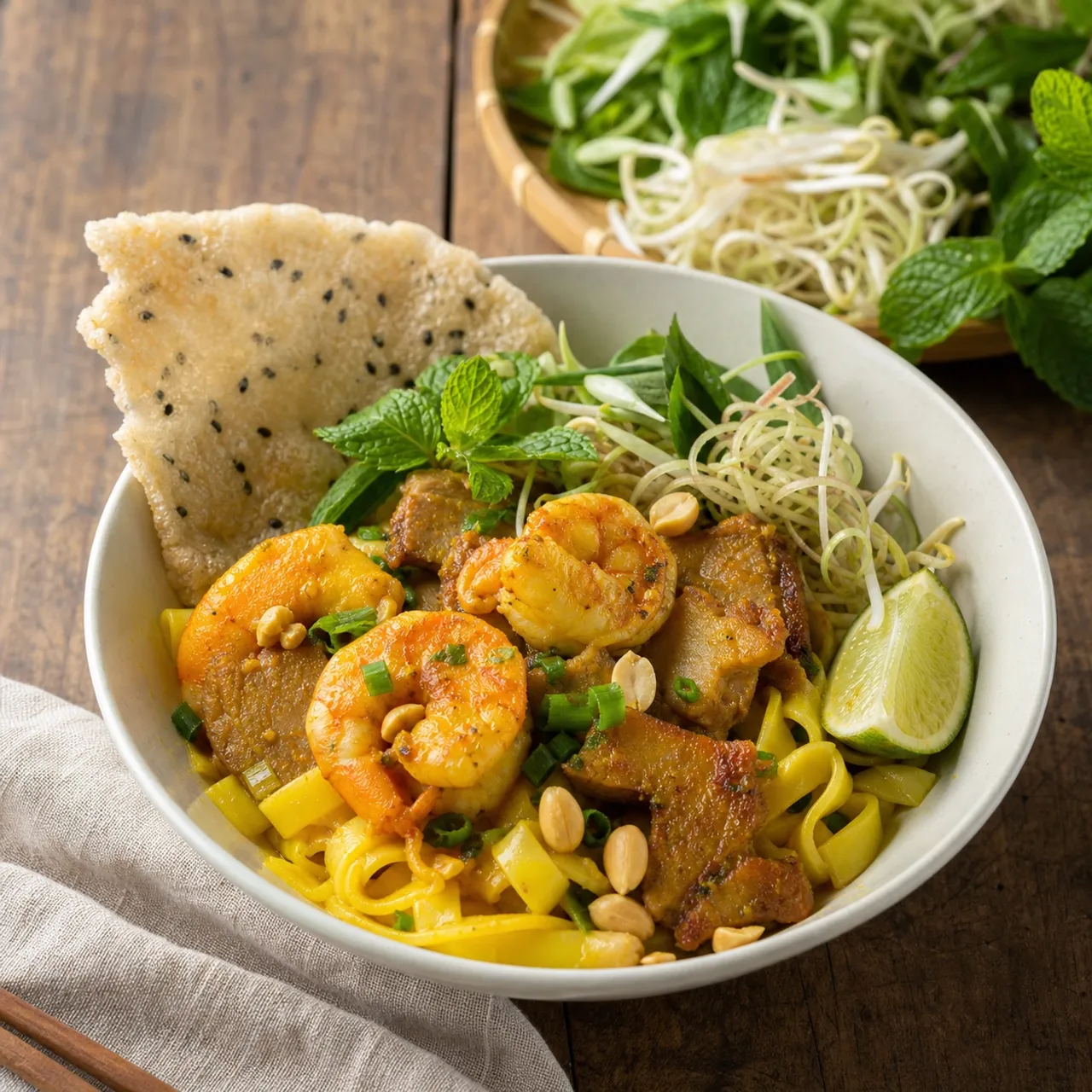 Mì Quảng (Turmeric Noodle Soup) — Vietnamese recipe