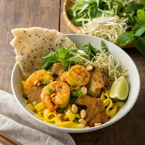 Mì Quảng (Turmeric Noodle Soup) — Vietnamese recipe