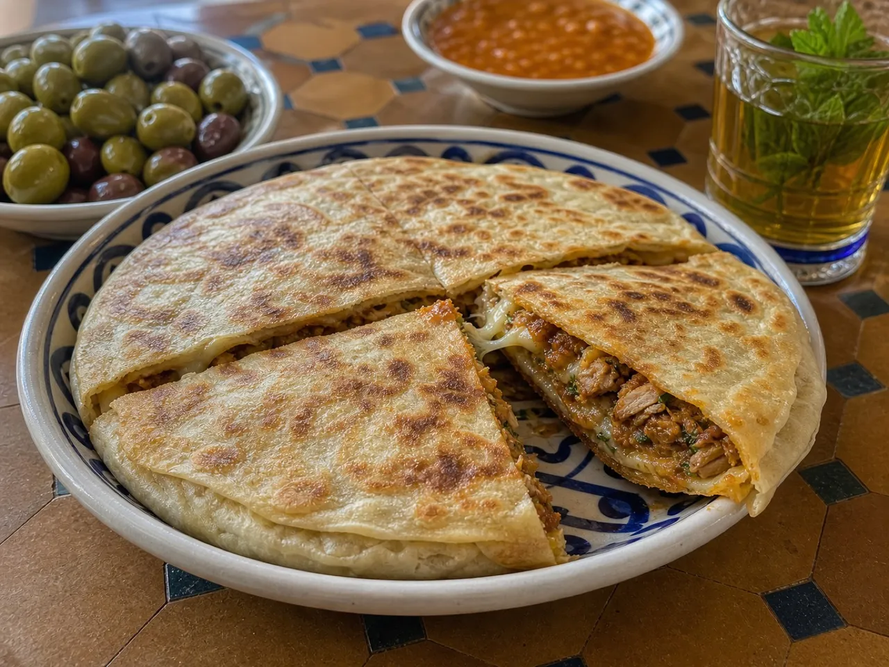 Mahjouba — served