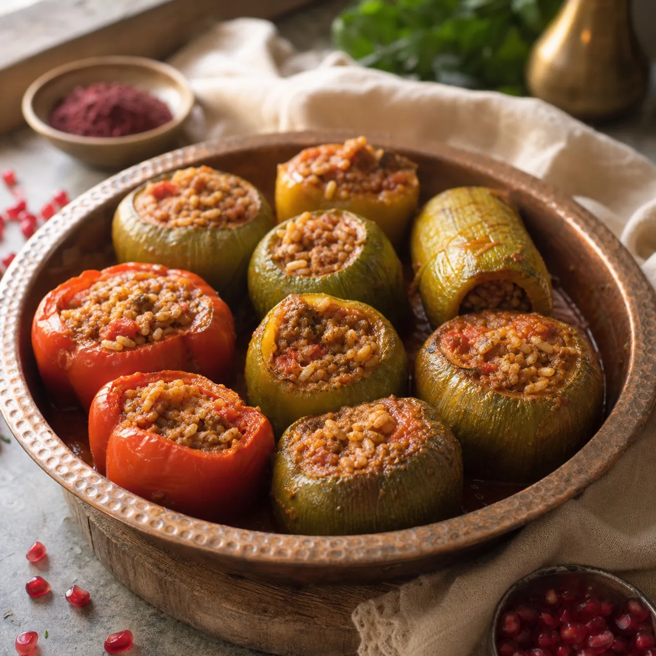 Mahshi (Stuffed Vegetables) — Middle Eastern recipe