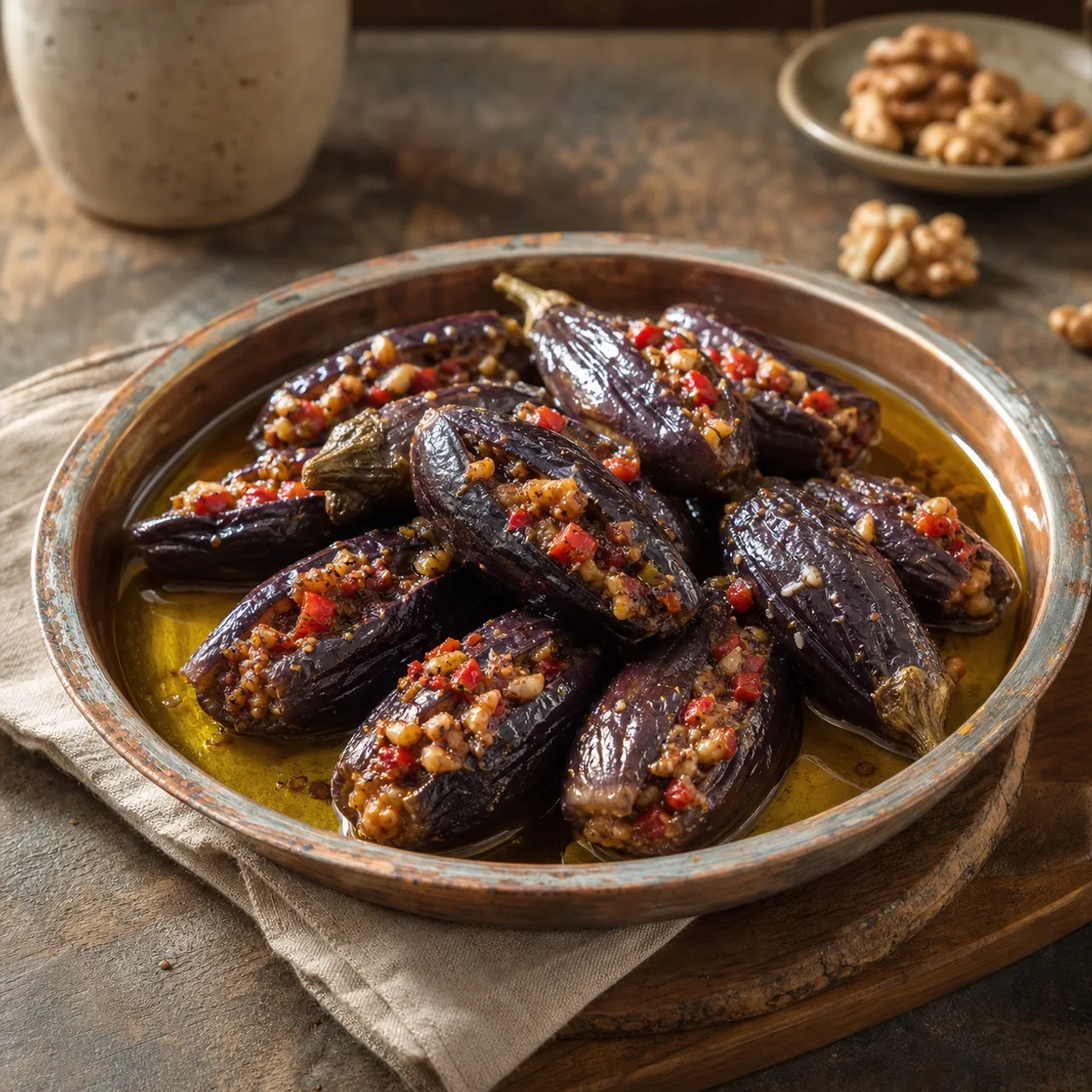 Makdous — Middle Eastern recipe