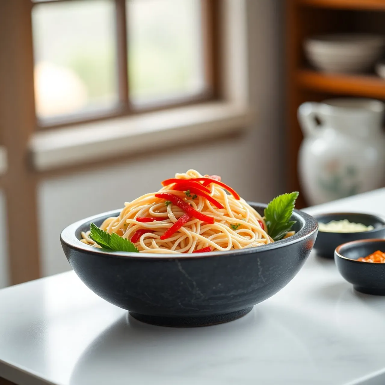 Makguksu (Buckwheat Noodle Salad) — Korean recipe