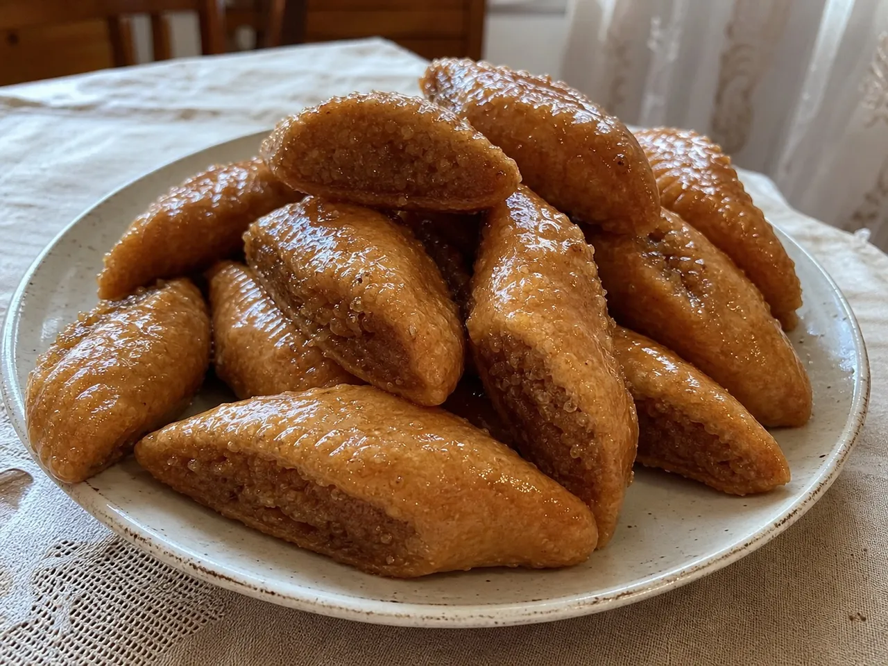 Makroudh — served