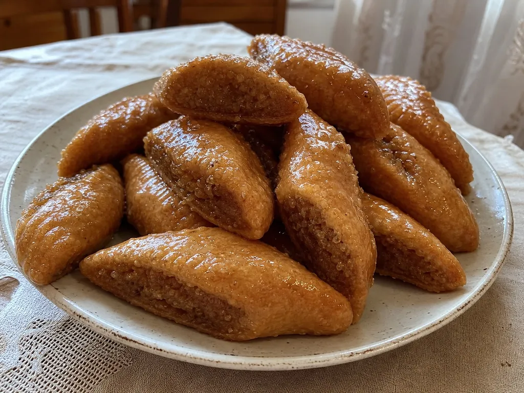 Makroudh — plated and served