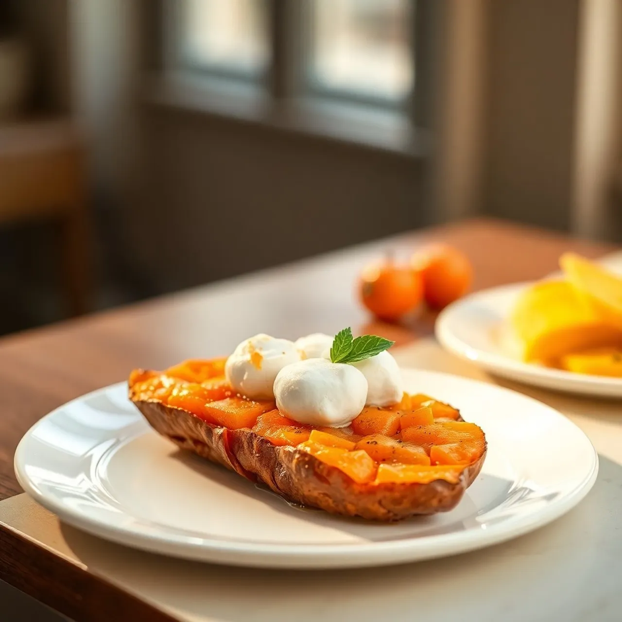 Mallow Topped Sweet Potatoes — Vegetables & Sides recipe