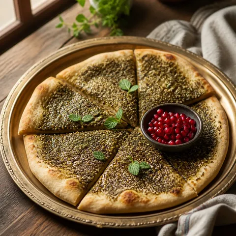 Manakish — Middle Eastern recipe