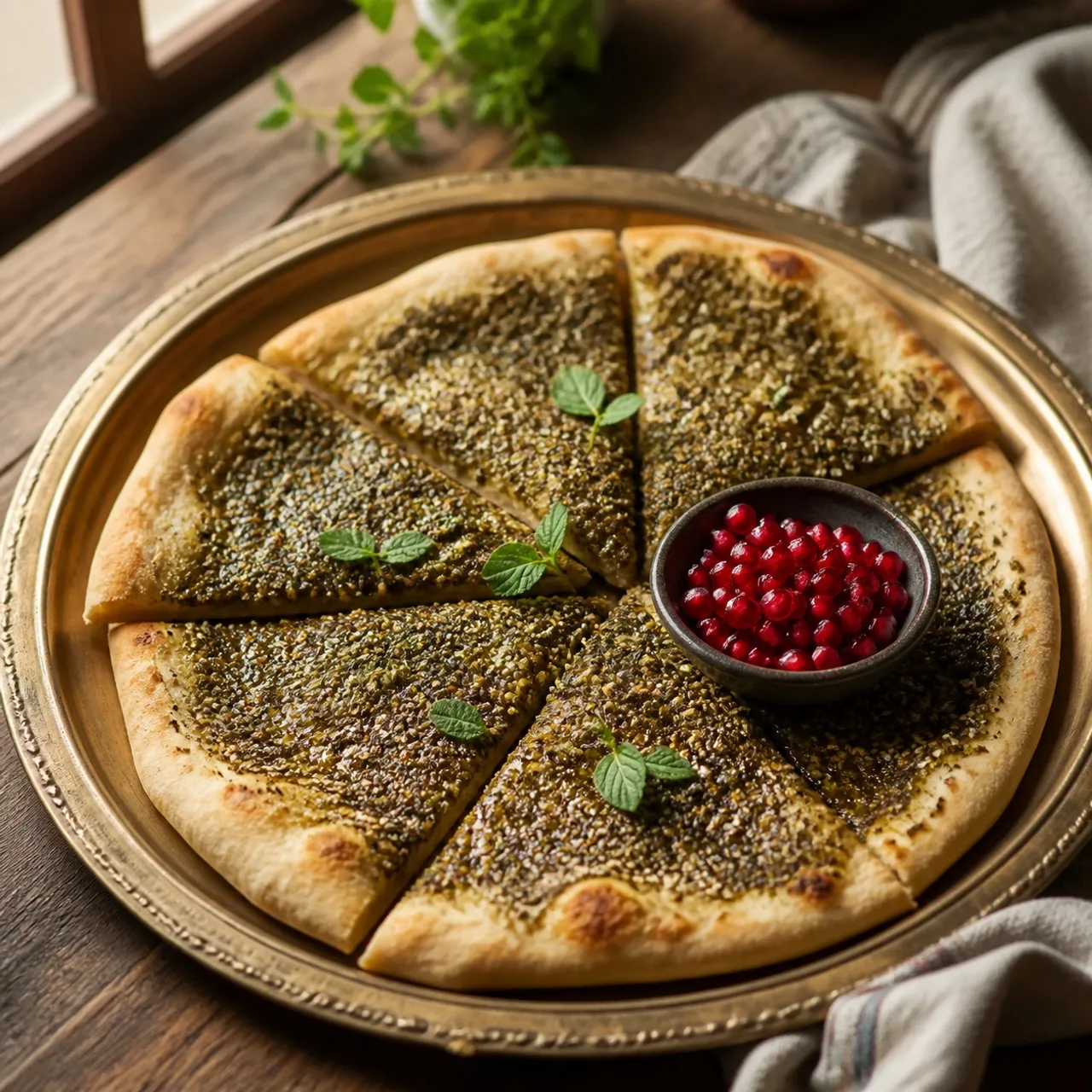 Manakish — Middle Eastern recipe
