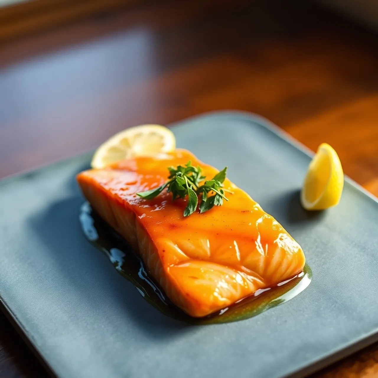 Maple Salmon — Seafood recipe
