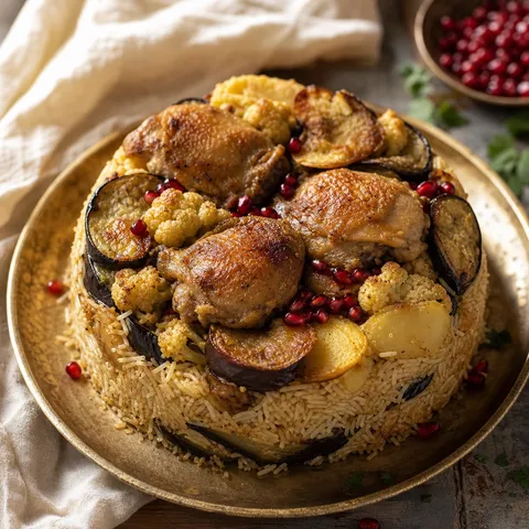 Maqluba — Middle Eastern recipe