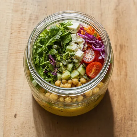 Mason Jar Salad — Meal Prep recipe