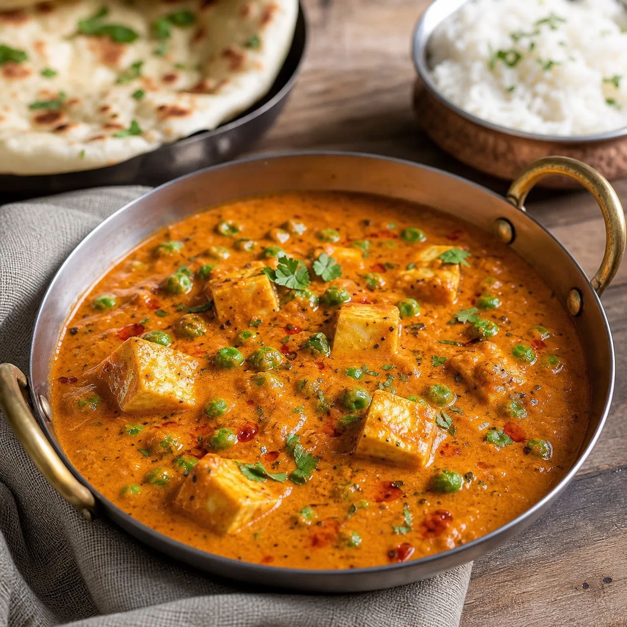 Matar Paneer — Indian recipe