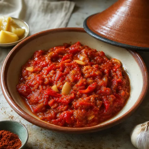 Matbucha — North African recipe