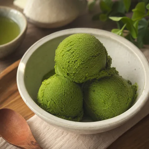 Matcha Ice Cream — Japanese recipe