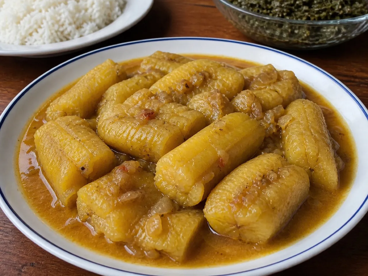Matoke — served