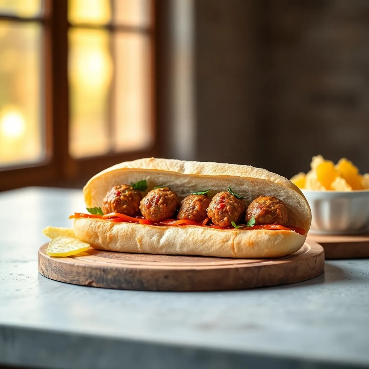 Meatball Sub — Sandwiches recipe