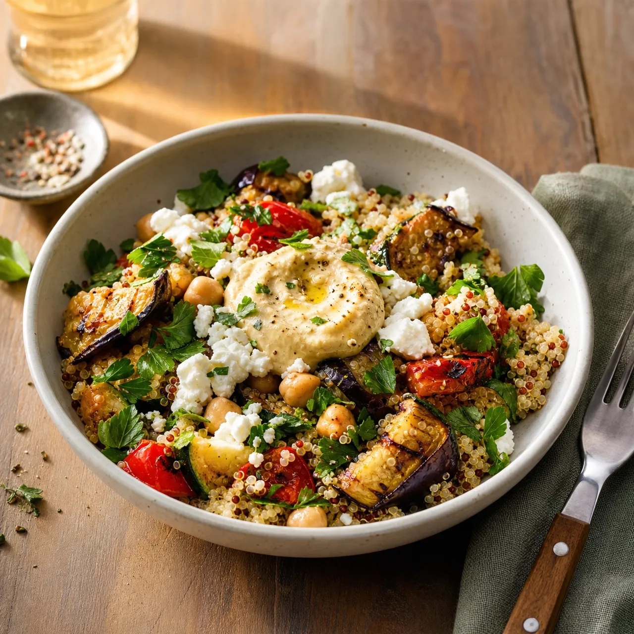 Mediterranean Quinoa Bowl — Lunch & Snacks recipe