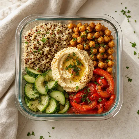 Mediterranean Quinoa Bowls — Meal Prep recipe