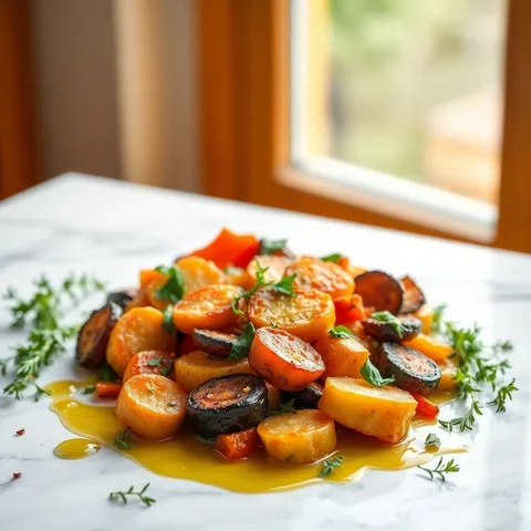 Mediterranean Roasted Vegetables