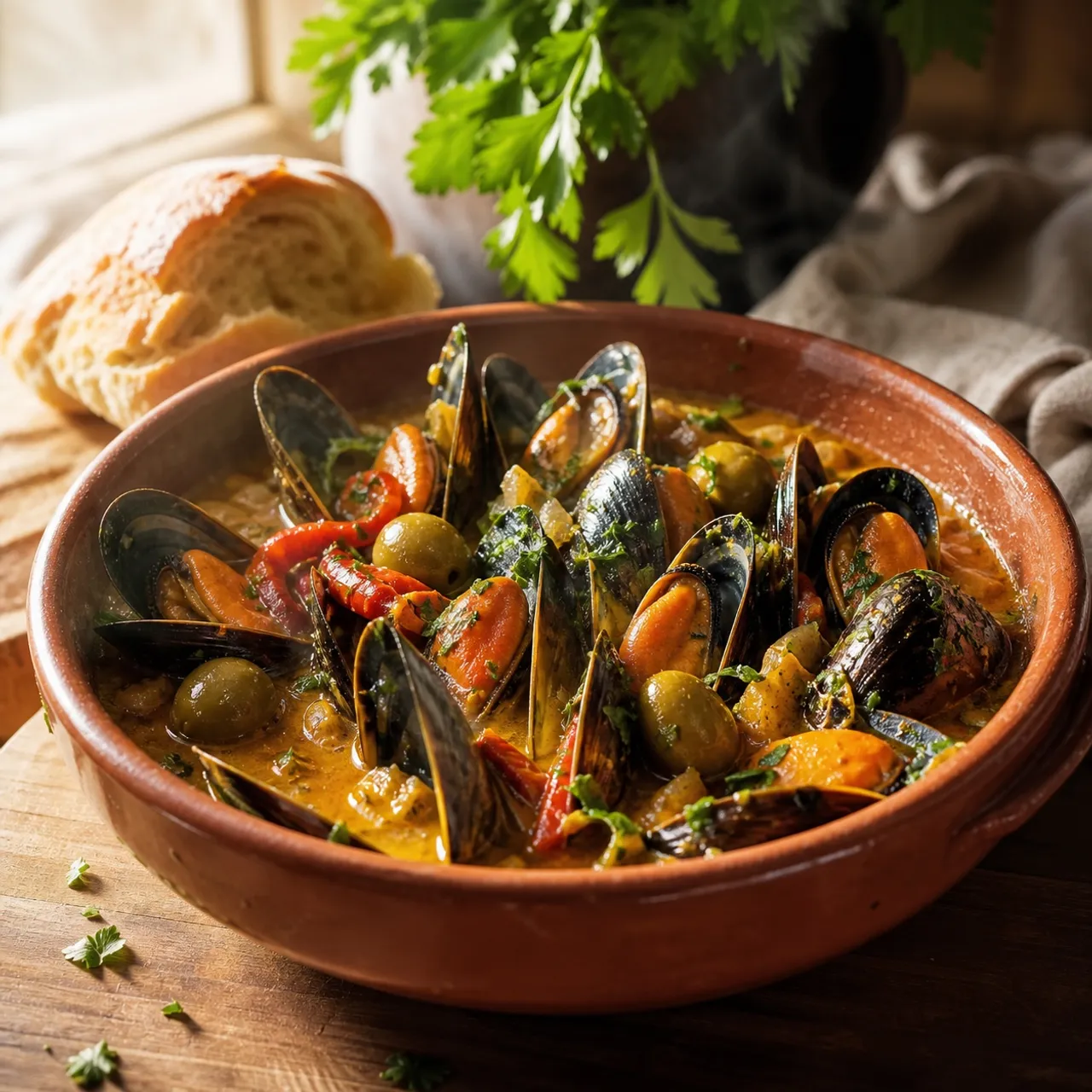 Mejillones a la Marinera — Spanish recipe