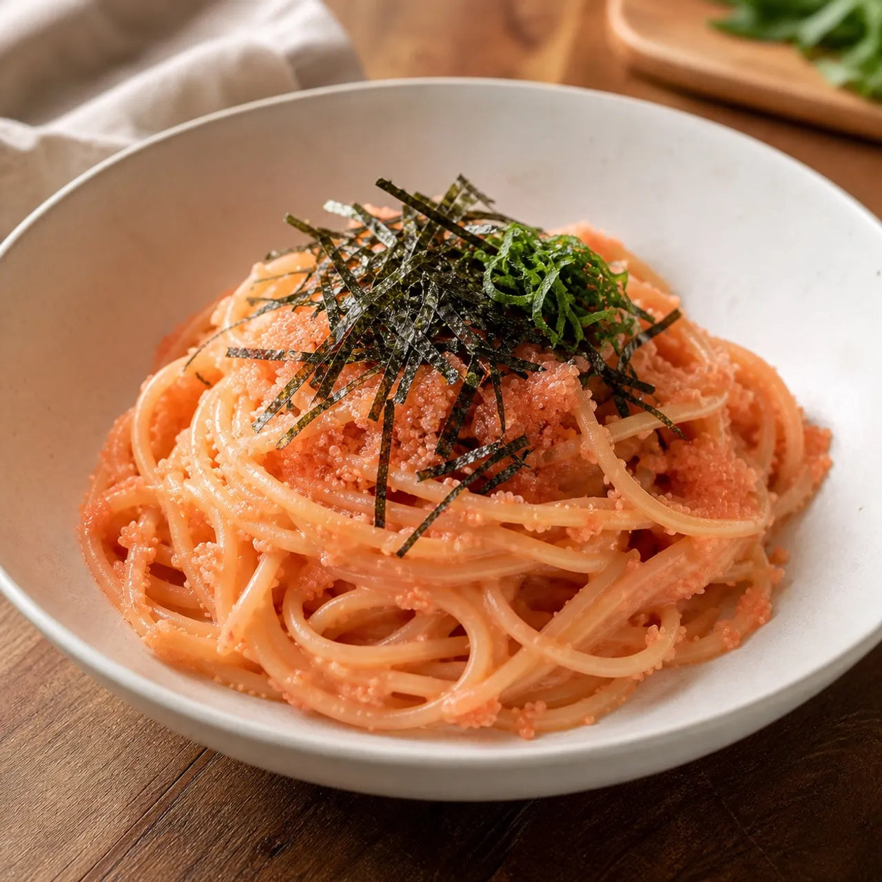 Mentaiko Pasta — Japanese recipe