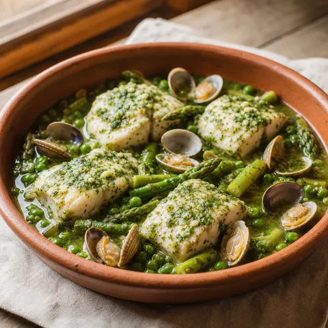 Merluza a la Vasca — Spanish recipe