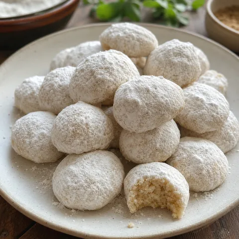 Mexican Wedding Cookies — Tex Mex recipe
