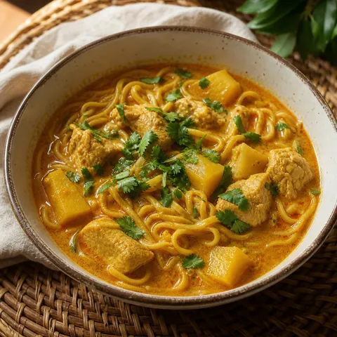 Mie Kari — Indonesian & Malaysian recipe