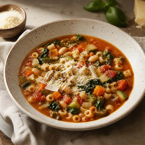 Minestrone Soup — Italian recipe