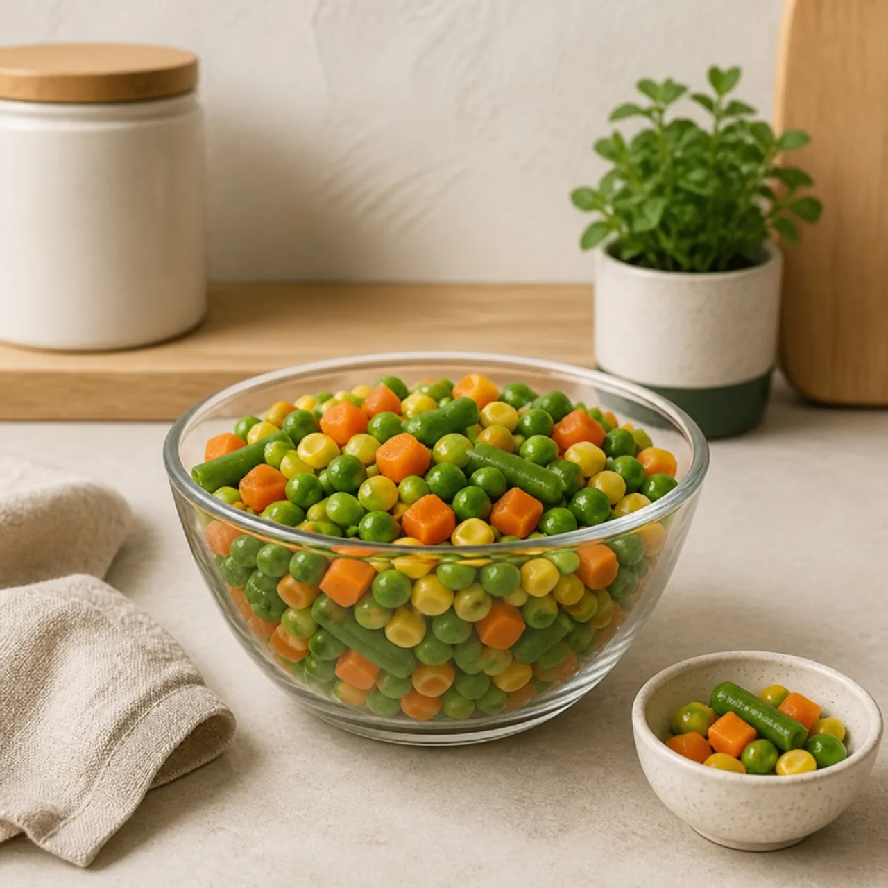 Mixed Vegetables Peas — Food Lens