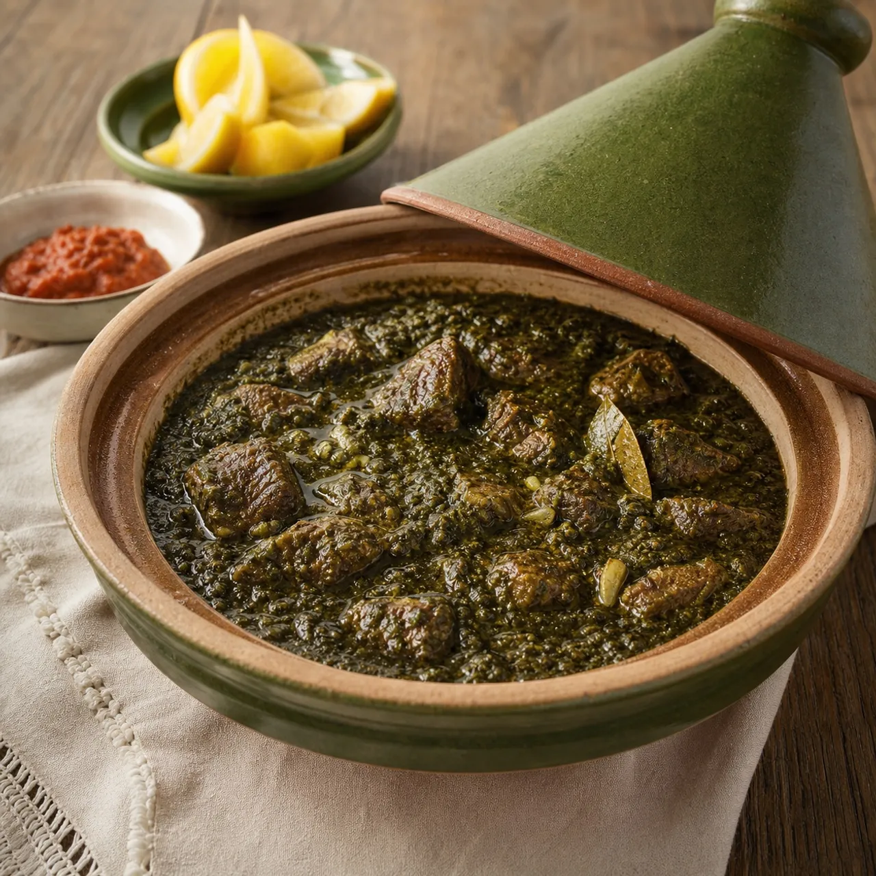 Mloukhiya — North African recipe