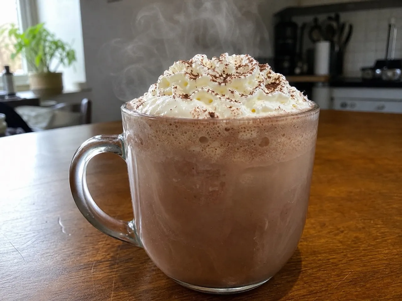 Mocha — served