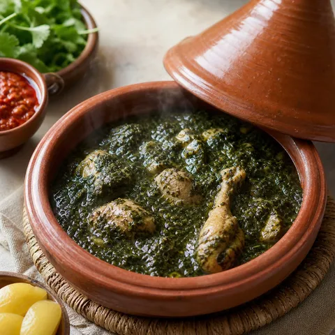 Molokhia — North African recipe