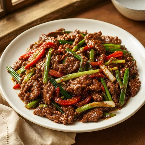 Mongolian Beef — Chinese recipe