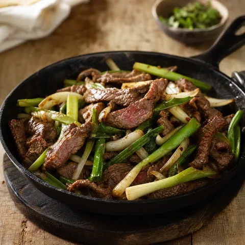Mongolian Beef — Meat & Pork recipe