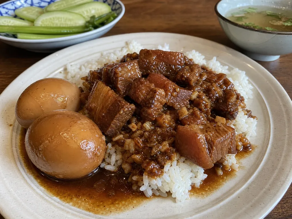 Moo Palo — plated and served