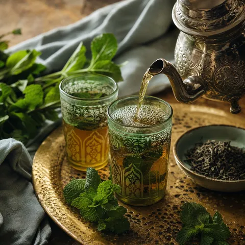 Moroccan Mint Tea — North African recipe