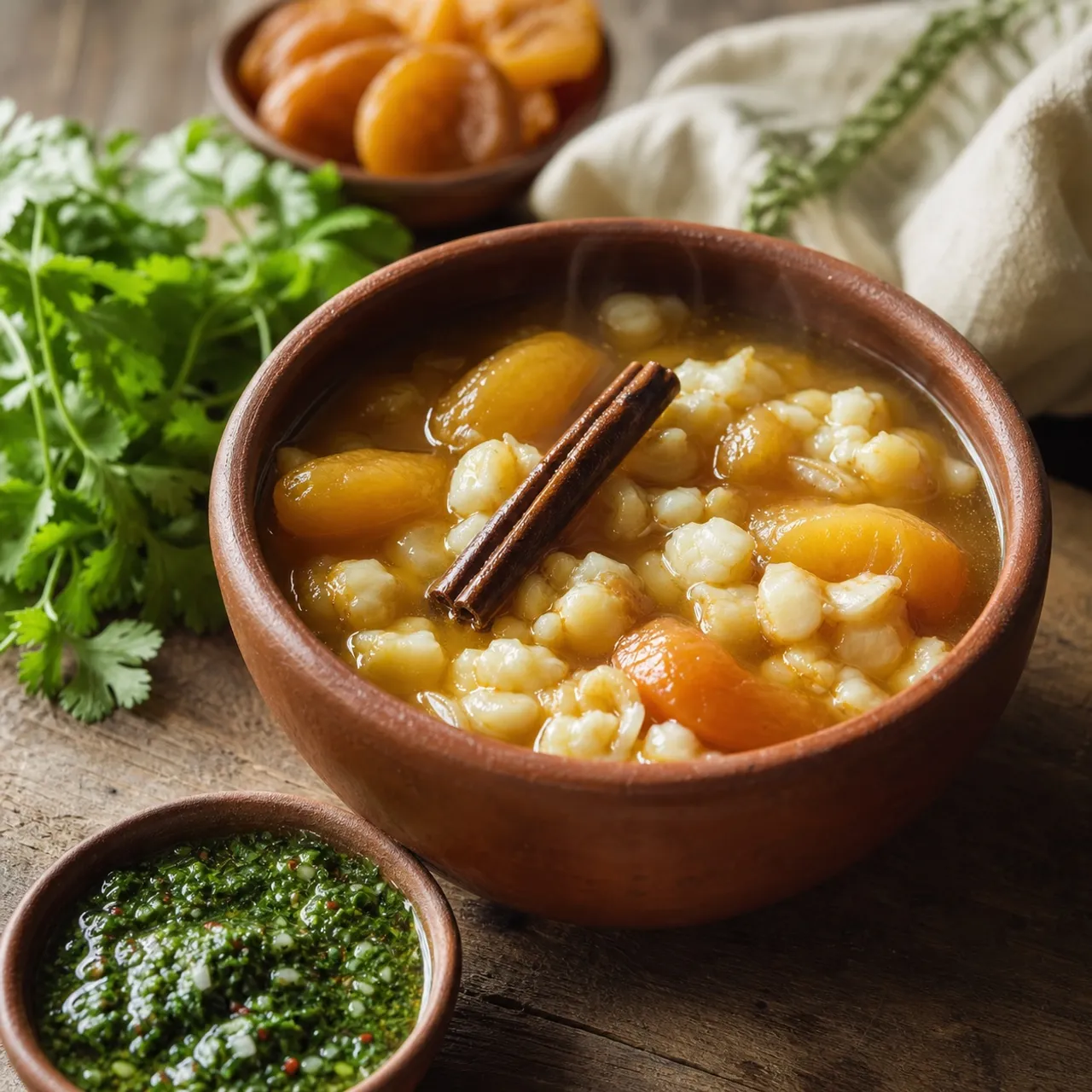 Mote con Huesillo — South American recipe